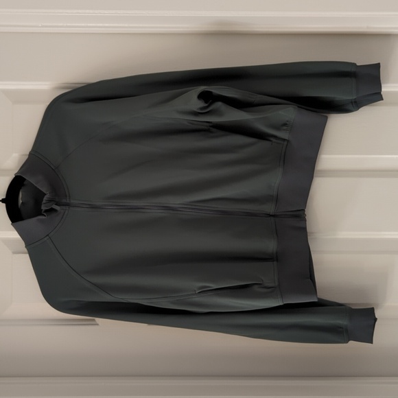 Lululemon Wunder Train Track Jacket *Twill Dark Forest - Size 8 - Picture 7 of 16